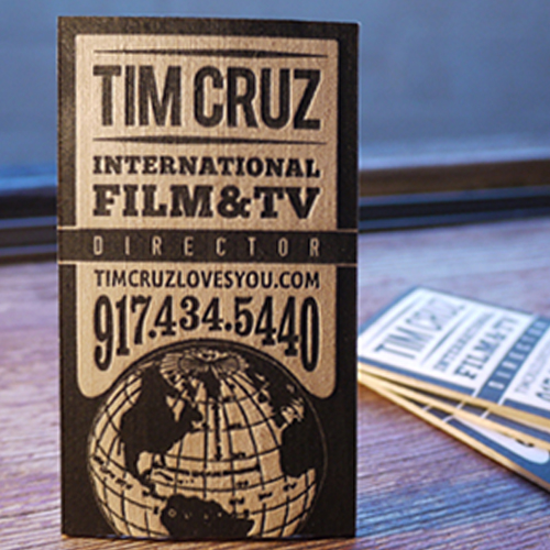 Engraving Effect Card